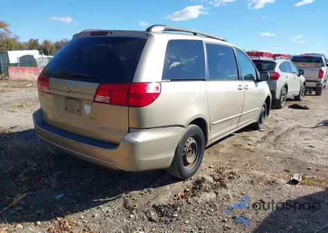 2004 Toyota Sienna Le z USA, uszkodzony, nr VIN 5TDZA23C54S187096